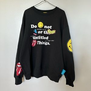 Neoity Oversized Streetwear Sweater